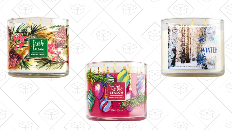 $10 3-wick candles | 20% off purchase with code F165004